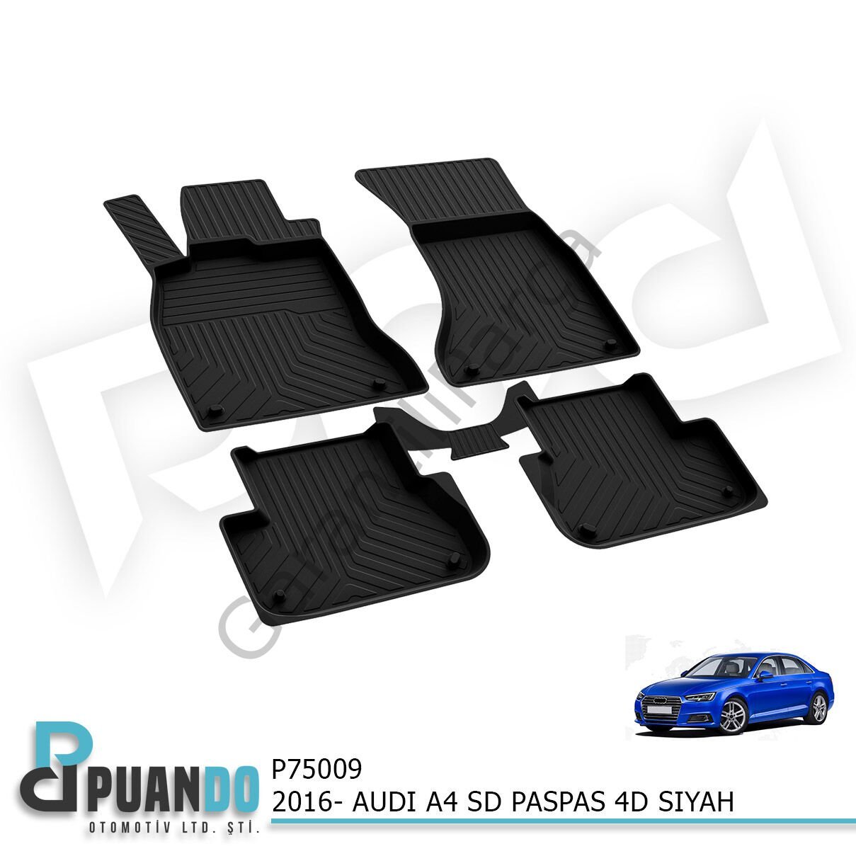 2016- AUDI A4 SD PASPAS 4D SIYAH