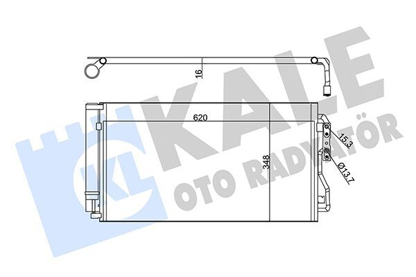 BMW F20 vb. 10-18 KLIMA RADYATÖRÜ 64506804722 KALE