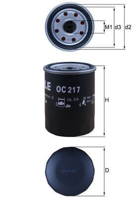 MICRA 92-10 / NOTE 1.4 06-13 92-10 YAG FILTRESI 15208-70J00 MAHLE