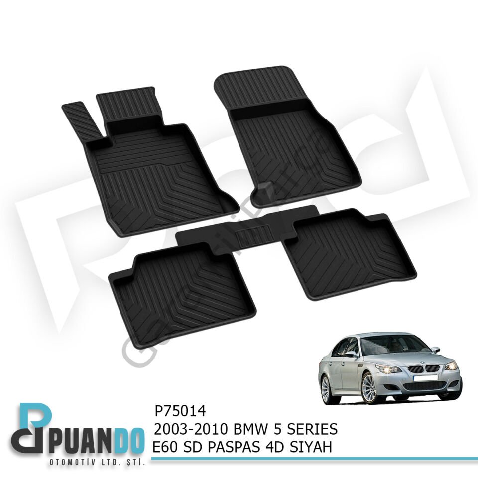 2003-2010 BMW 5 SERIES E60 SD PASPAS 4D SIYAH
