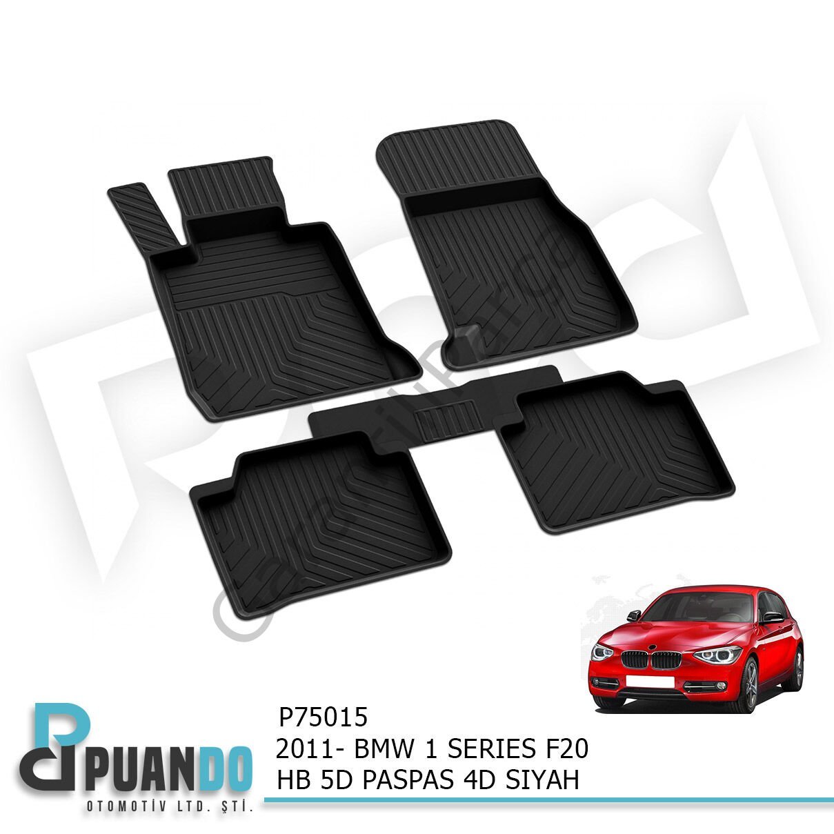 2011- BMW 3 SERIES F30 SD PASPAS 4D SIYAH