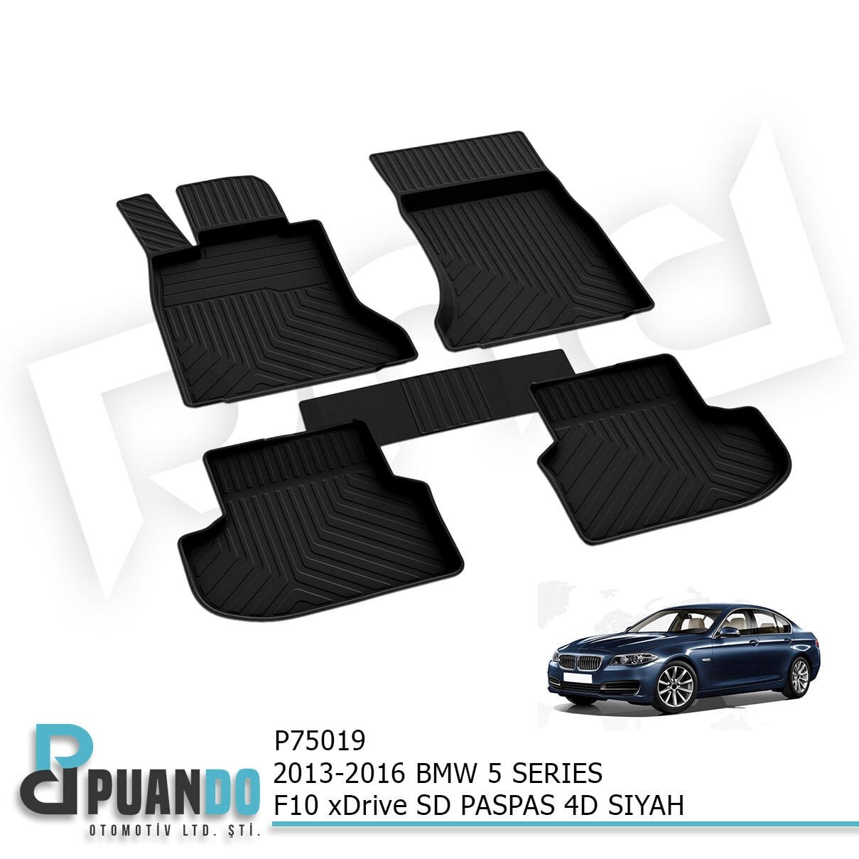 2013-2016 BMW 5 SERIES F10 xDrive SD PASPAS 4D SIY