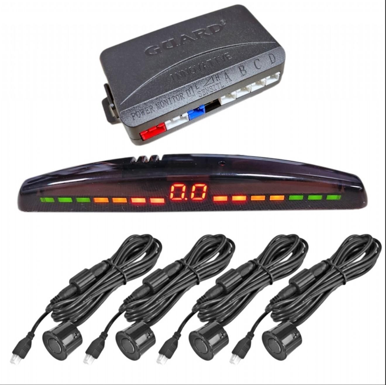 PARK SENSÖRÜ GÖSTERGELİ SESLİ GRİ