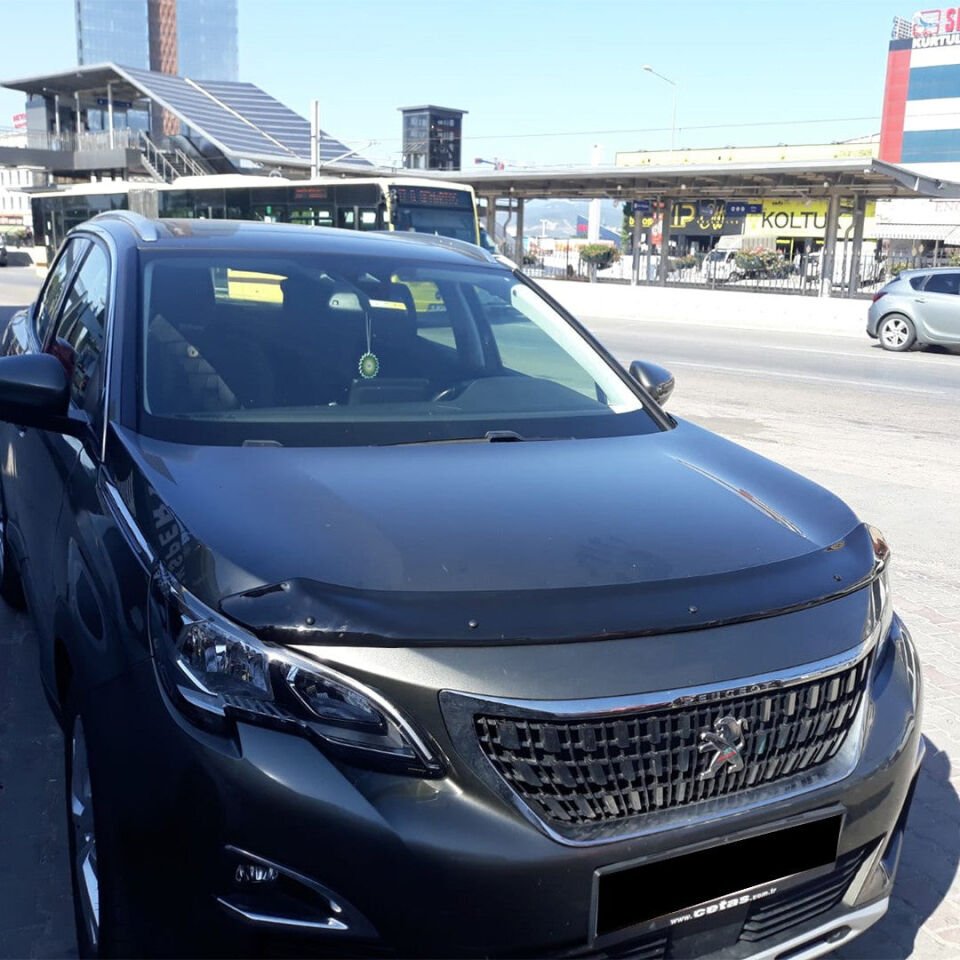 Peugeot 3008 2017 Yılı Ve Sonrası Ön Kaput Rüzgarlık 4mm