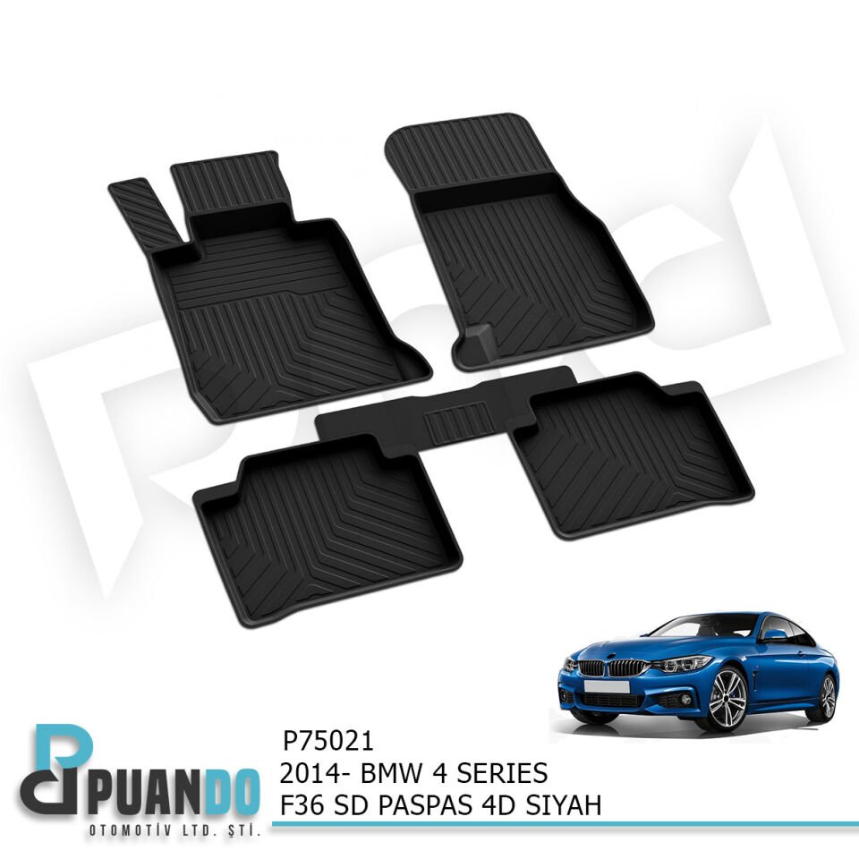 2014- BMW 4 SERIES F36 SD PASPAS 4D SIYAH
