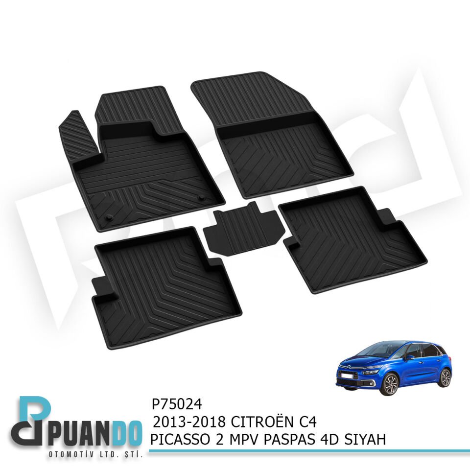 2013-2018 CITROËN C4 PICASSO 2 MPV PASPAS 4D SIYAH