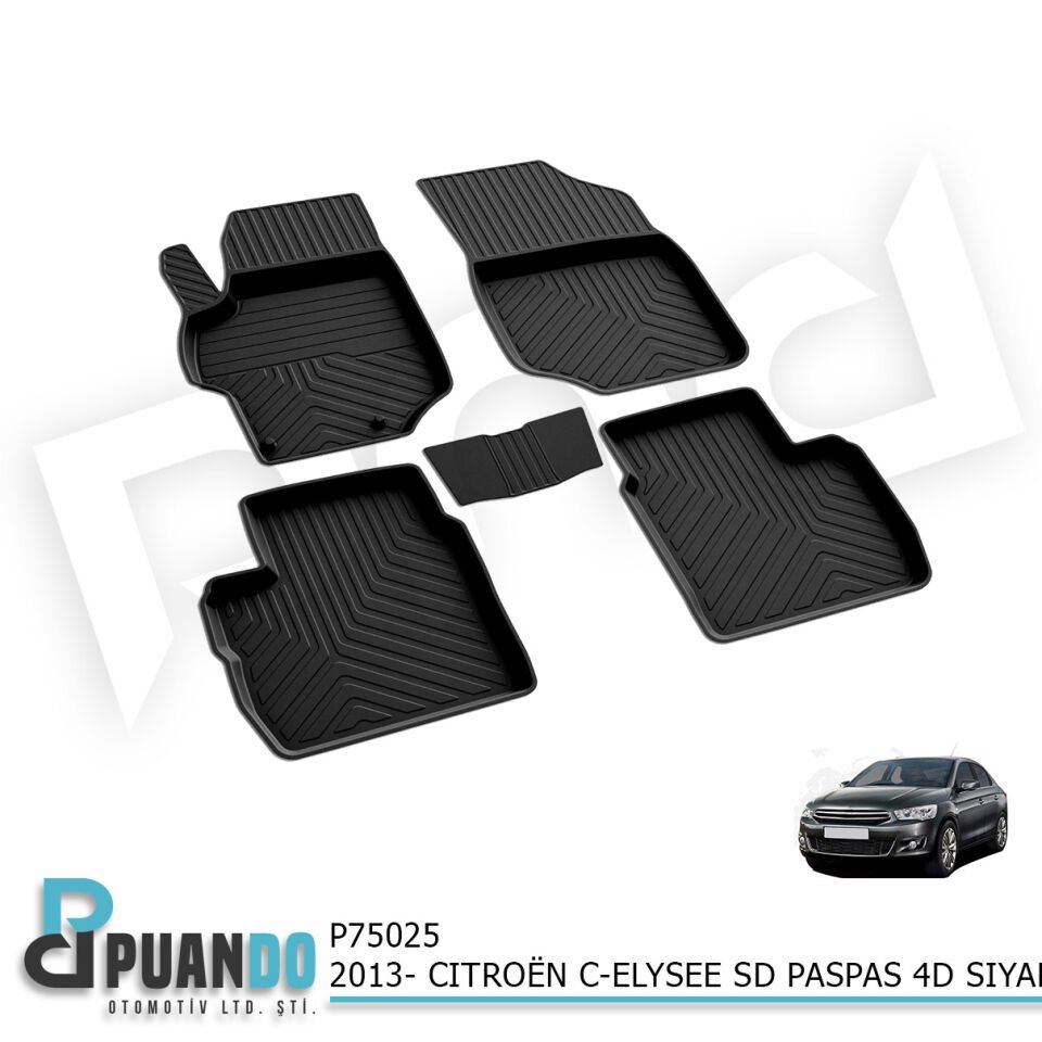 2013- CITROËN C-ELYSEE SD PASPAS 4D SIYAH