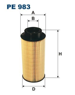 AĞIR VASITA 4 SERIES 164C, P,G,R,T - SERIES 1996 - YAKIT FILTRESI 1429059 FILTRON