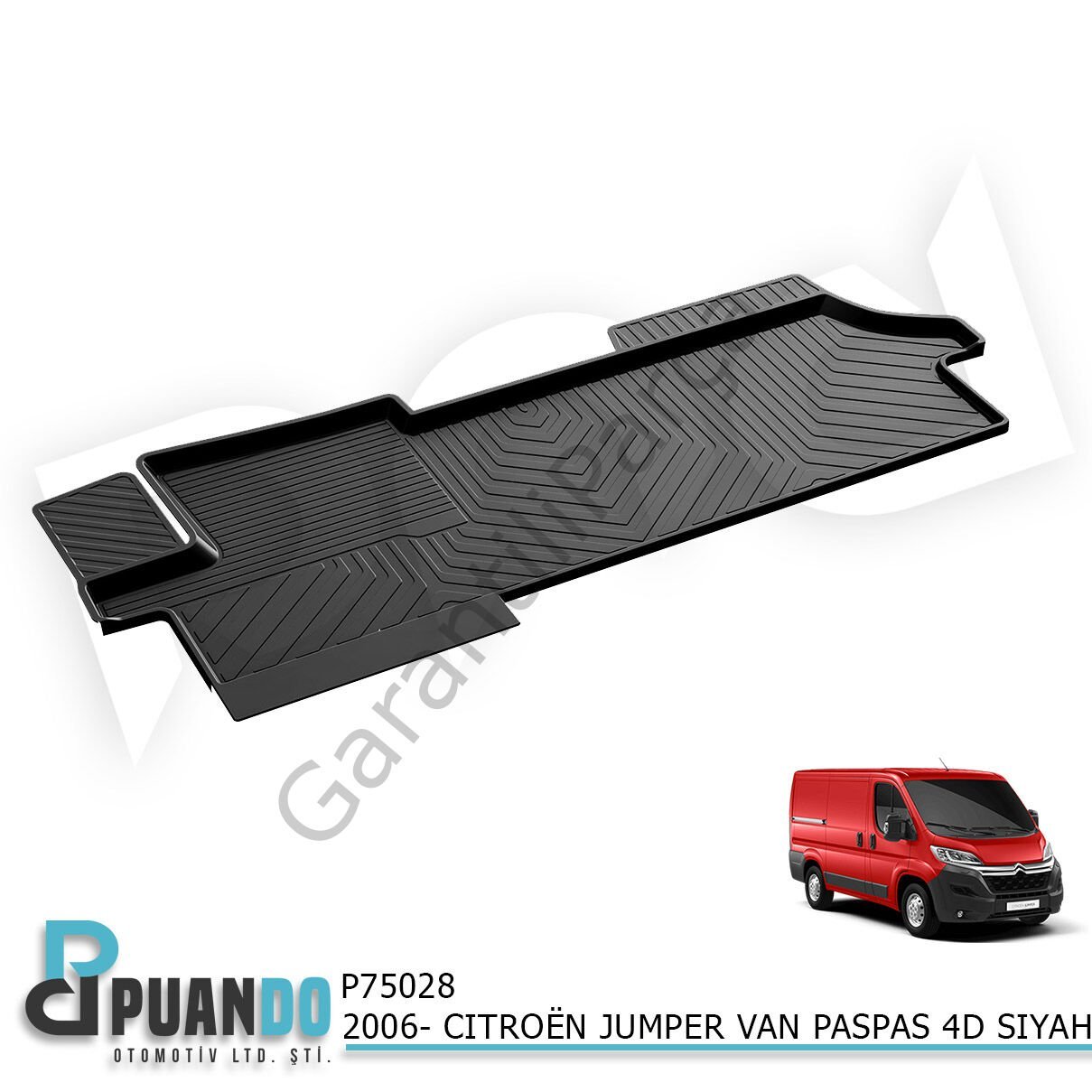 2006- CITROËN JUMPER VAN PASPAS 4D SIYAH