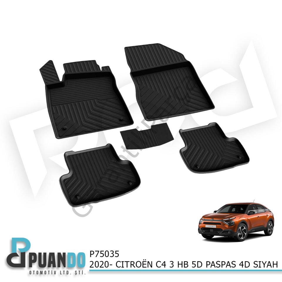 2020+ CITROËN C4 3 HB 5KP PASPAS 4D SIYAH