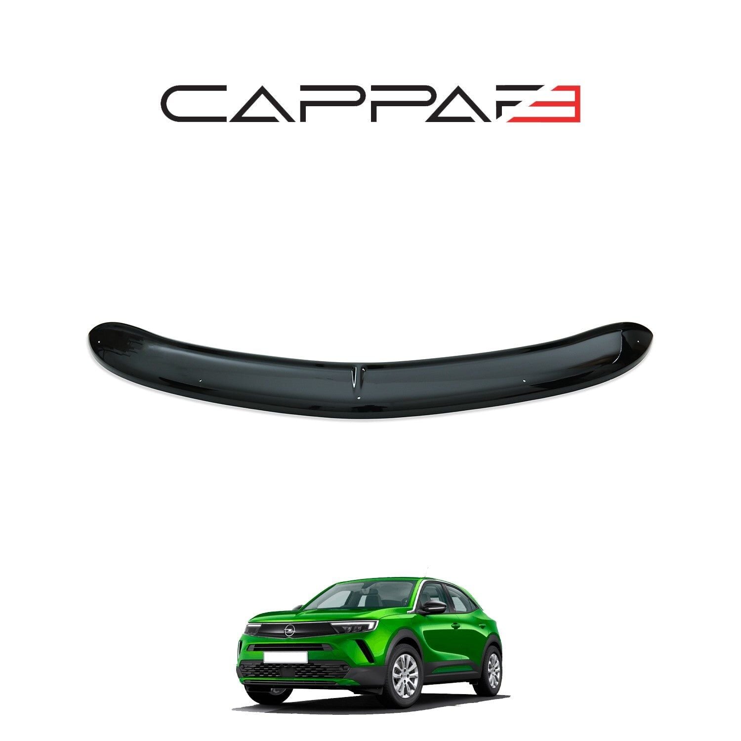 Opel Mokka 2021 Yılı Sonrası Uyumlu Ön Kaput Rüzgarlık 4mm