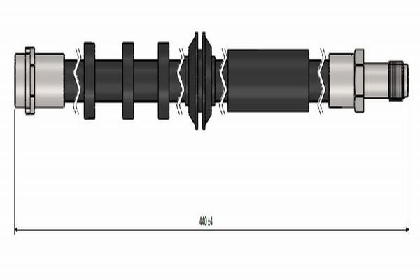 AUDI A4-A5-Q5 08- FREN HORTUMU ARKA 8K0611775J CAVO