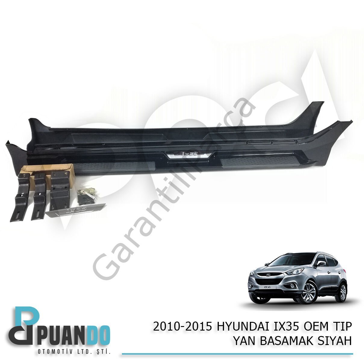 HYUNDAI IX35 OEM TIP YAN BASAMAK SIYAH