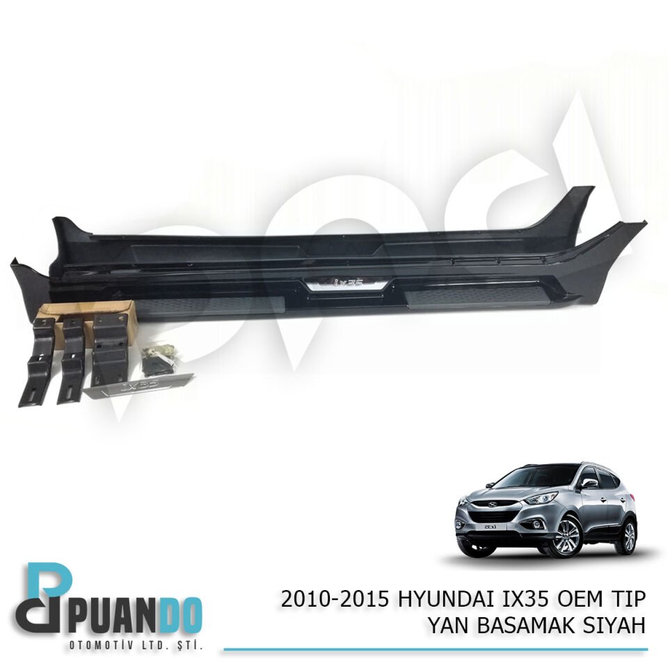 HYUNDAI IX35 OEM TIP YAN BASAMAK SIYAH