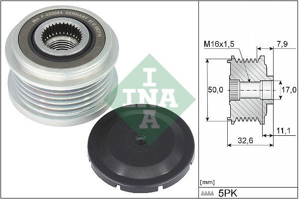 MERCEDES-BENZ 177-247-CLA118 2018- ALTERNATÖR KASNAGI A2821507100 INA