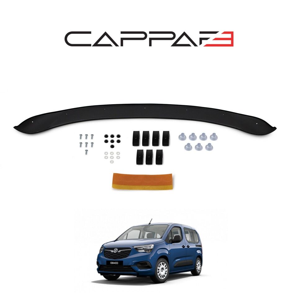Opel Combo E 2018 Yılı Ve Sonrası Ön Kaput Rüzgarlık 4mm