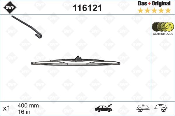 MERCEDES-BENZ W163 97-03 SILECEK SÜPÜRGESI ÖN A2118200245 VALEO