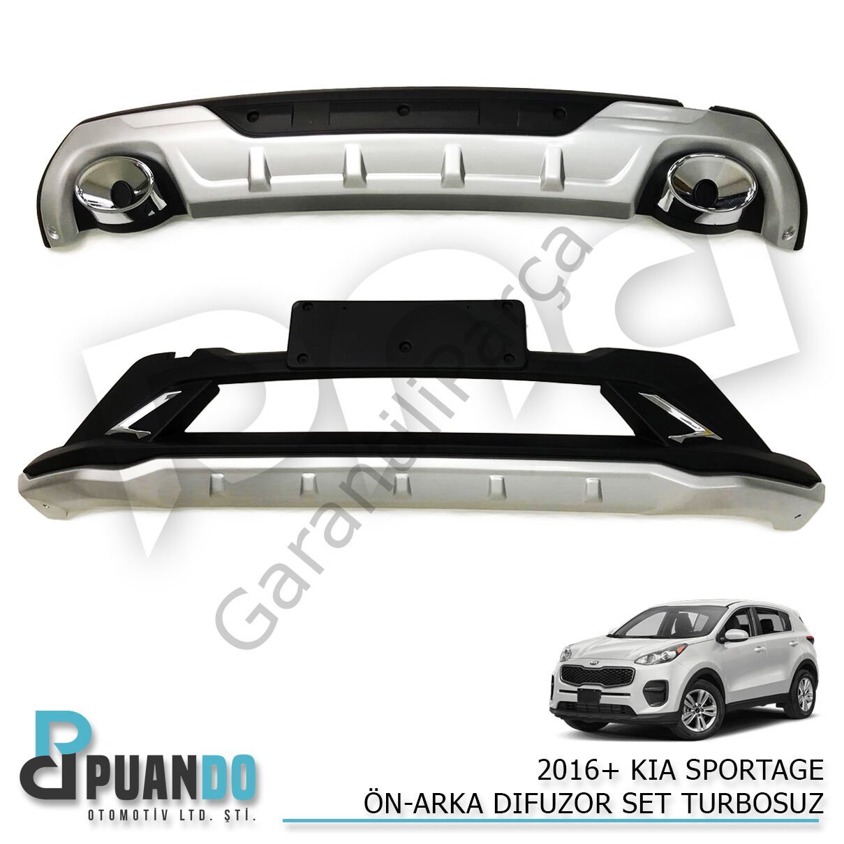 2016+ KIA SPORTAGE ON-ARKA DIFUZOR SET TURBOSUZ