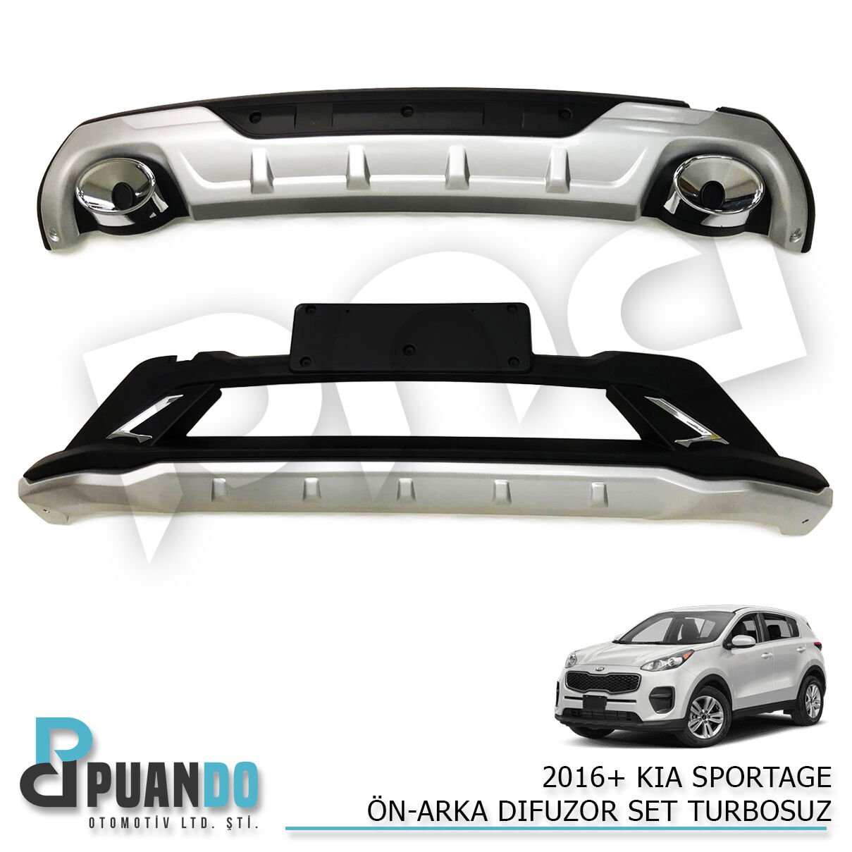 2016+ KIA SPORTAGE ON-ARKA DIFUZOR SET TURBOSUZ