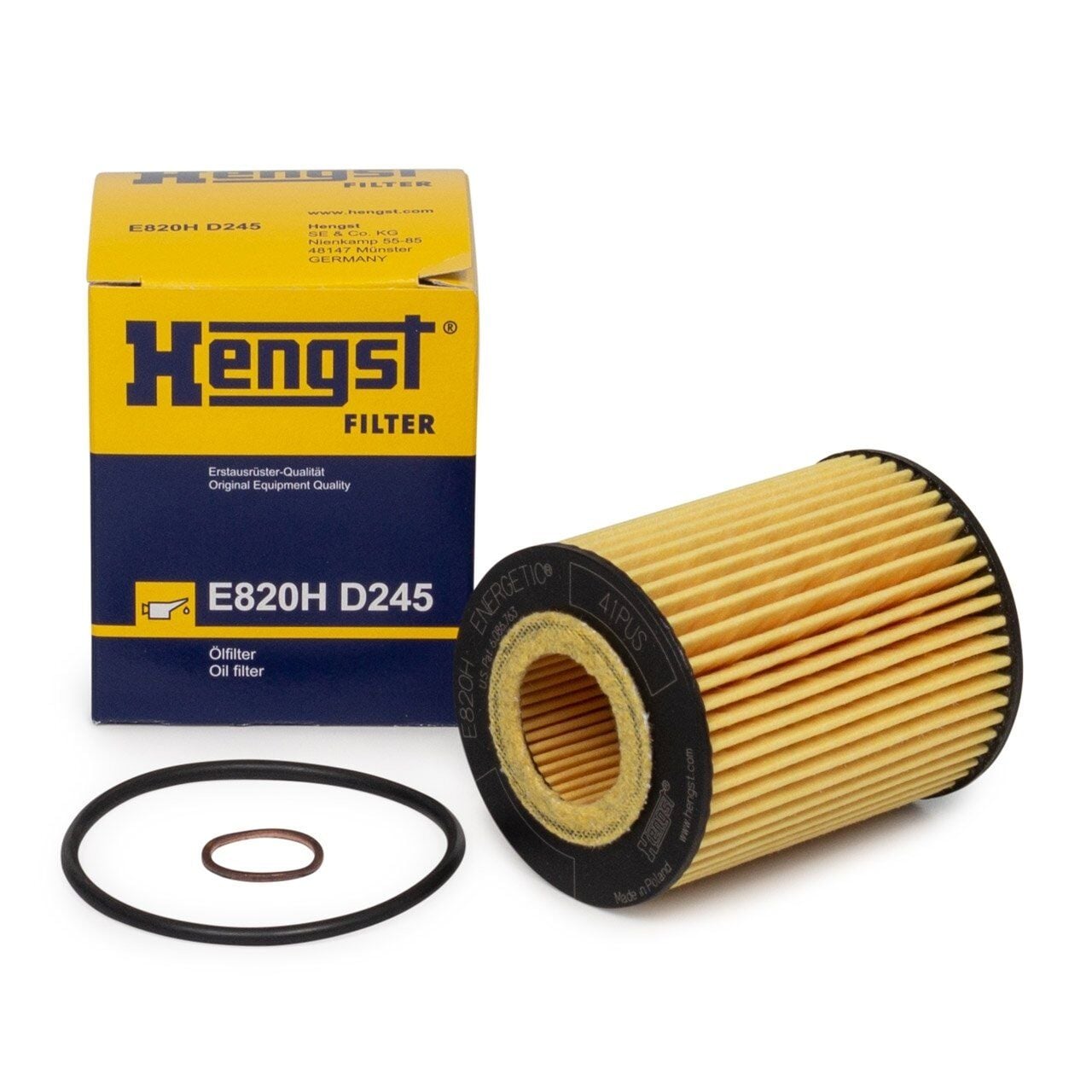 BMW F20-F20 LCI-F21-F21 LCI-F30-F30 LCI-F31-F35-F35 LCI 10-18 YAG FILTRESI 11427635557 HENGST