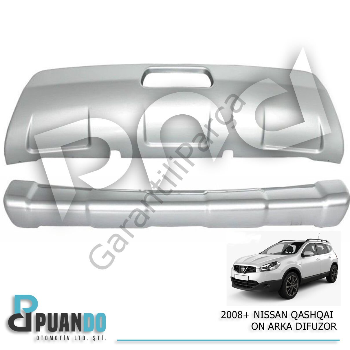 2008-2013 NISSAN QASHQAI ON ARKA KARLIK KORUMA