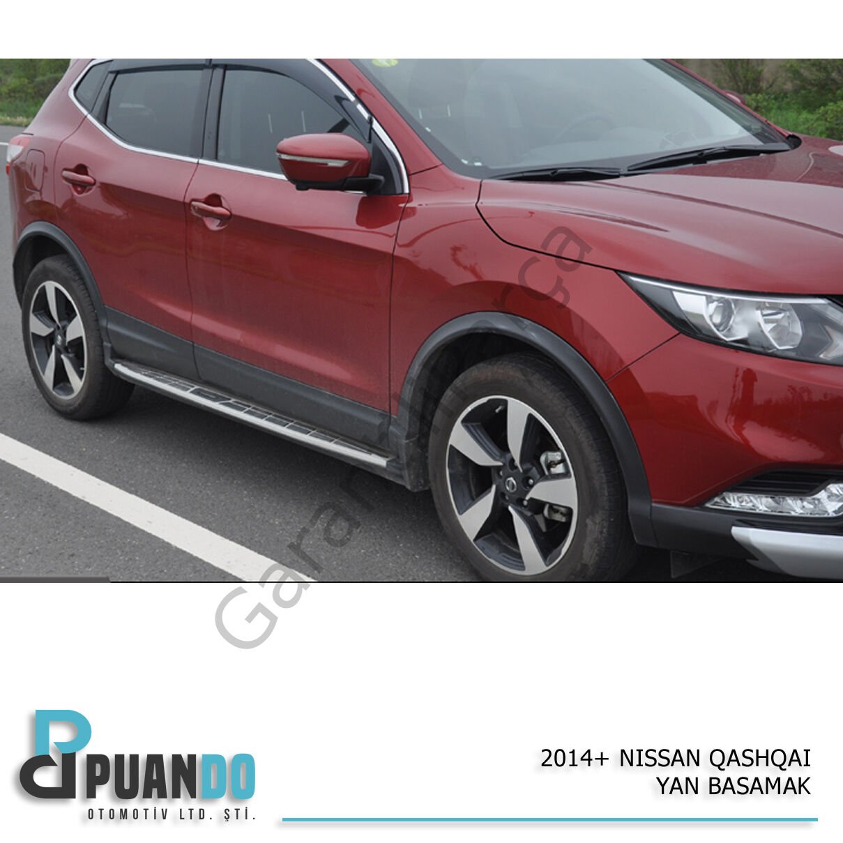 2014-2020 NISSAN QASHQAI KARE TIP YAN BASAMAK