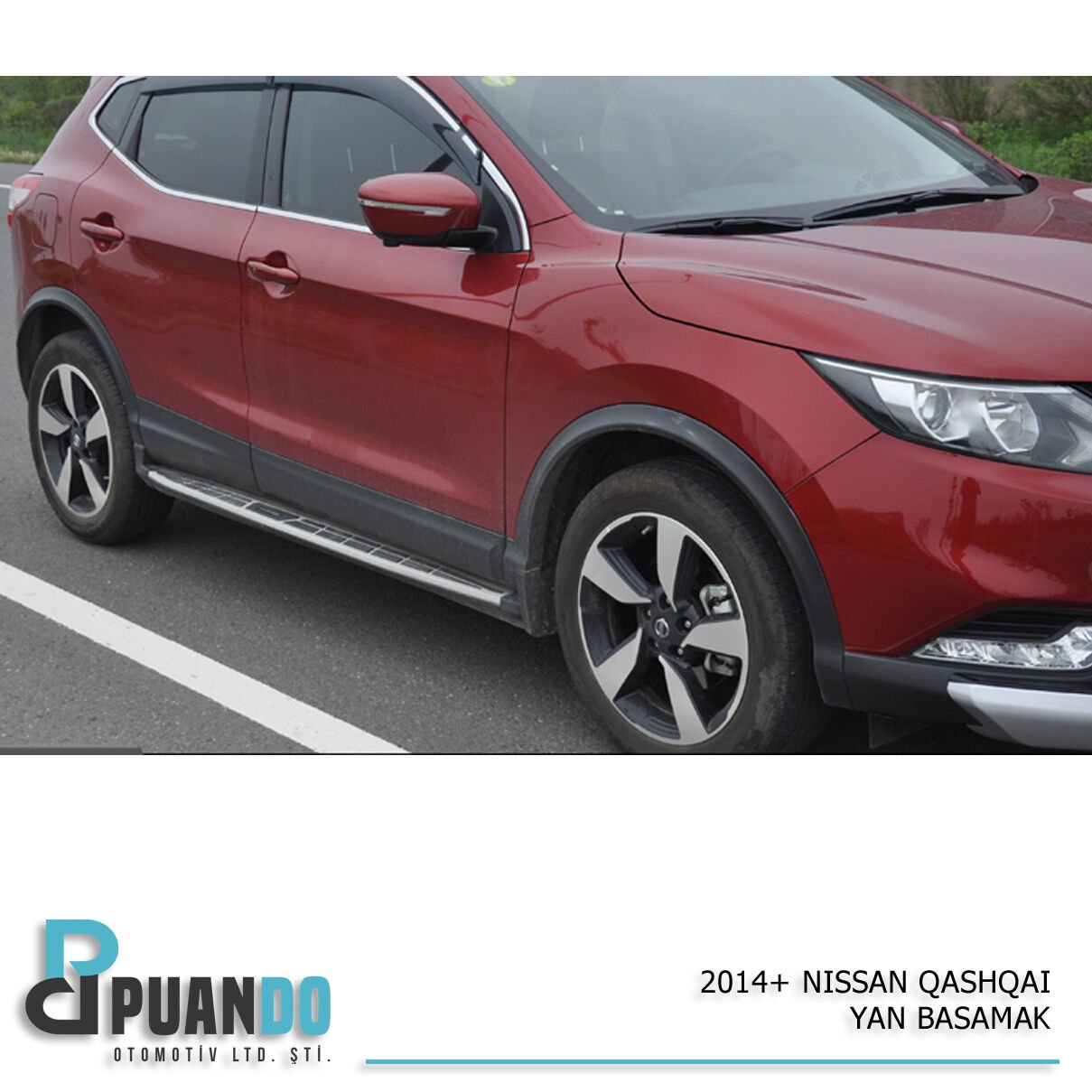 2014-2020 NISSAN QASHQAI KARE TIP YAN BASAMAK