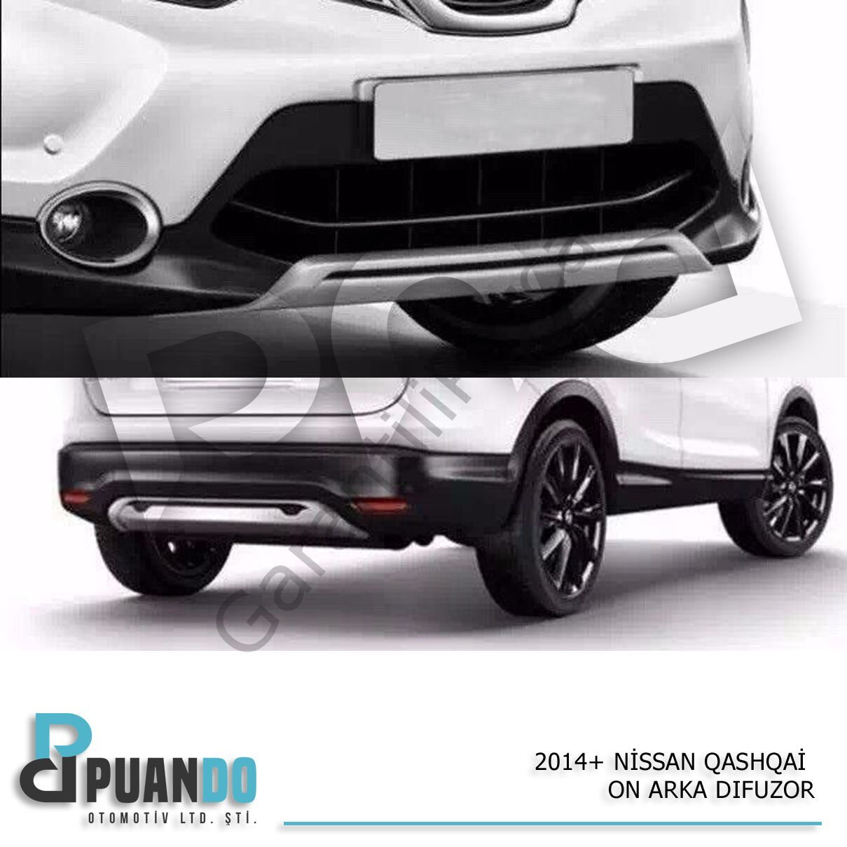 2014-2017 NISSAN QASHQAI ON ARKA KARLIK KORUMA