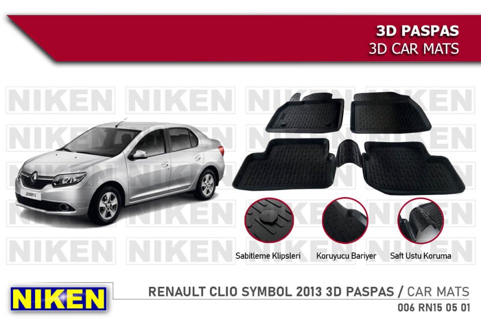 RENAULT CLIO SYMBOL 2013 3D PASPAS