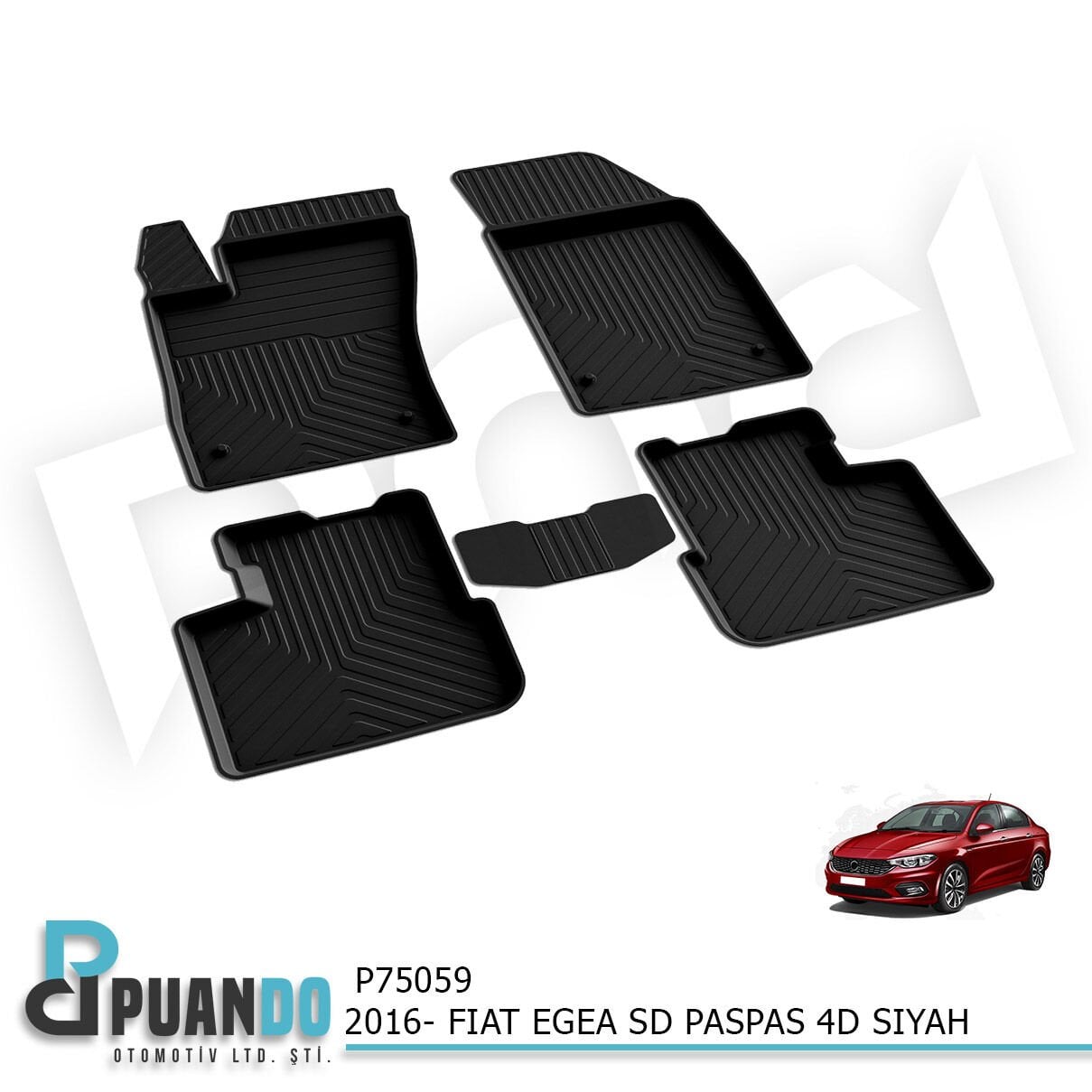 2016- FIAT EGEA SD PASPAS 4D SIYAH