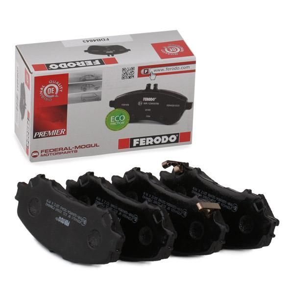 RENAULT KADJAR/MEGAN IV/TALISMAN/NISSAN-QASHQAI/XTRAIL 13- FREN BALATASI ÖN 410604EA0A FERODO