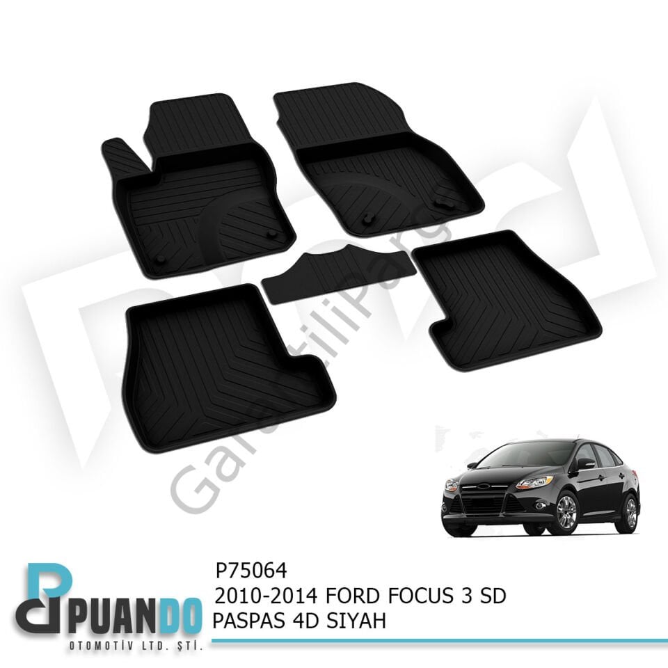 2010-2014 FORD FOCUS 3 SD PASPAS 4D SIYAH