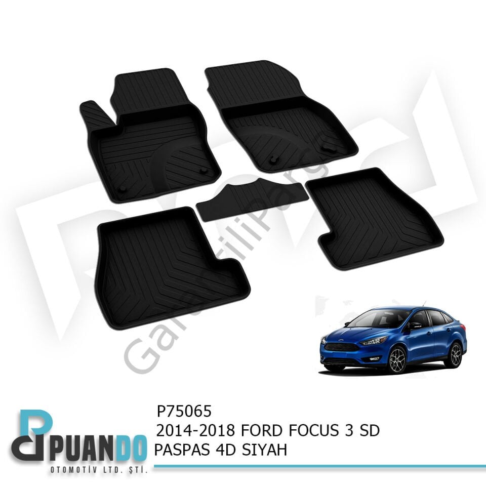 2014-2018 FORD FOCUS 3.5 SD PASPAS 4D SIYAH