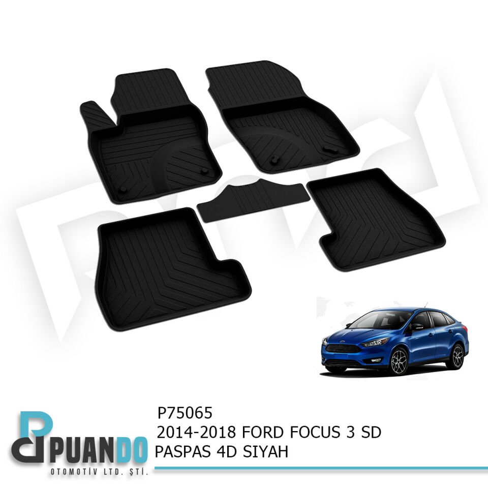 2014-2018 FORD FOCUS 3.5 SD PASPAS 4D SIYAH