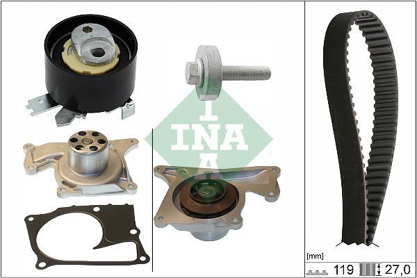 RENAULT MEGANE IV/CLIO V/SYMBOL II/KANGO IV/DUSTER/LODGY 18- TRIGER SETI+DEVIRDAIM 130C19462R INA