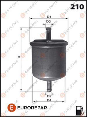 OPEL 97-00 YAKIT FILTRESI EUROREPAR
