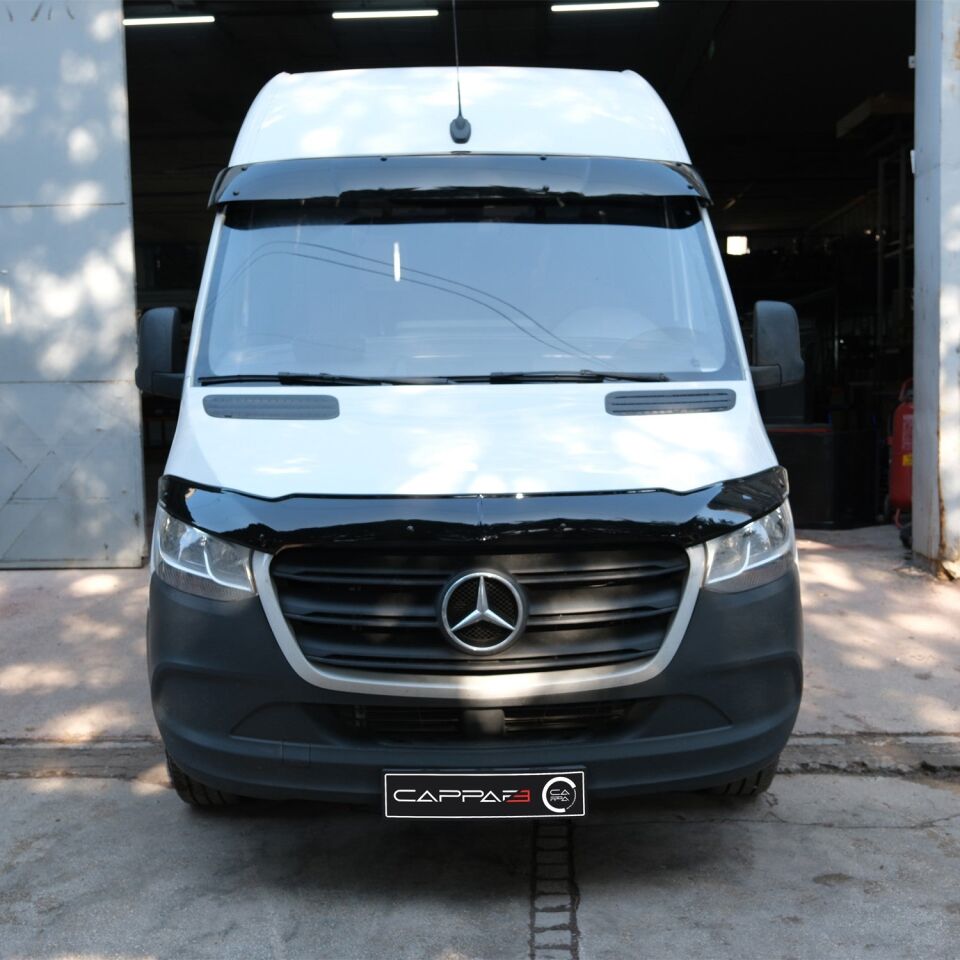 Mercedes Sprinter 2018- Yılı ve Sonrası Uyumlu Kaput Rüzgarlığı 3mm