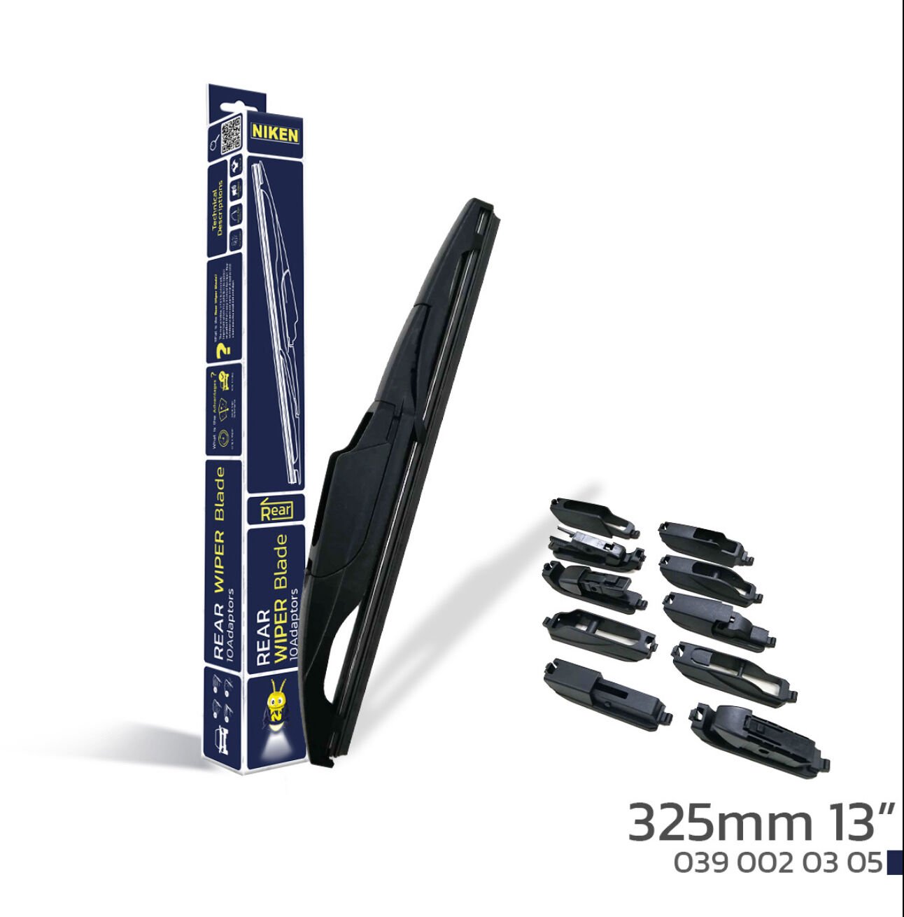 SİLECEK ARKA 10 APARATLI NIKEN 32,5 CM