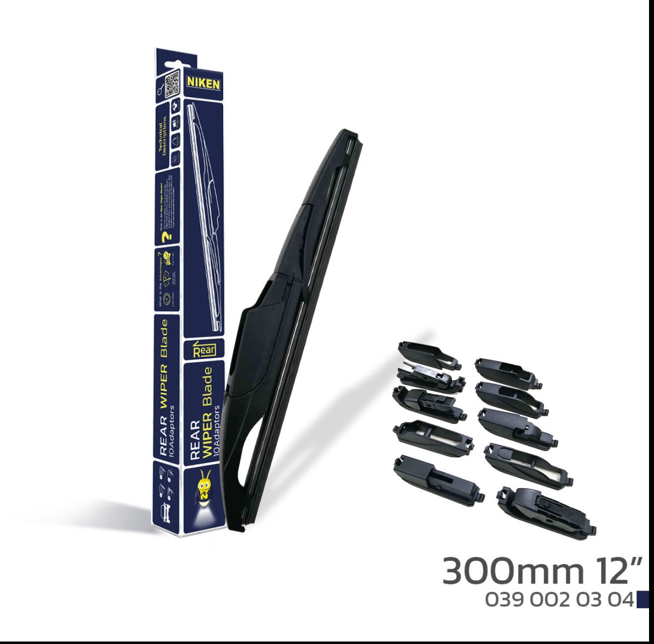 SİLECEK ARKA 10 APARATLI NIKEN 30 CM