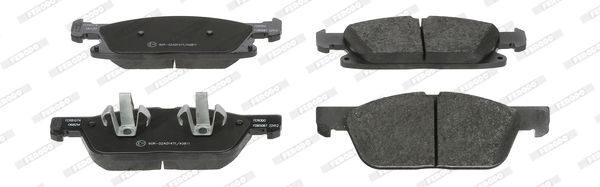 FORD S-MAX/GALAXY/EDGE 15- FREN BALATASI ÖN KTJ1GC 2K021 AA FERODO