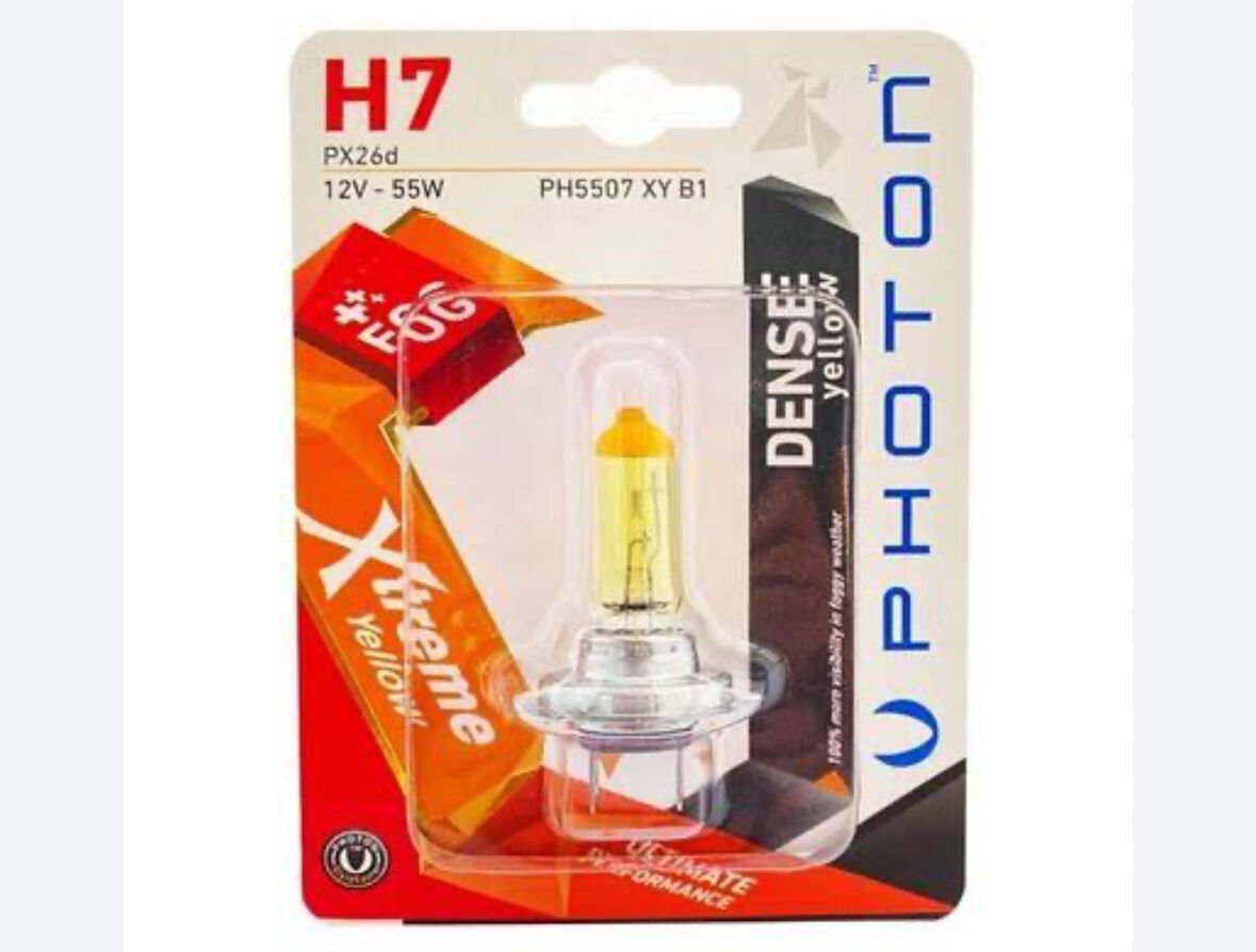AMPUL H7 12 V SARI YELLOW PHOTON
