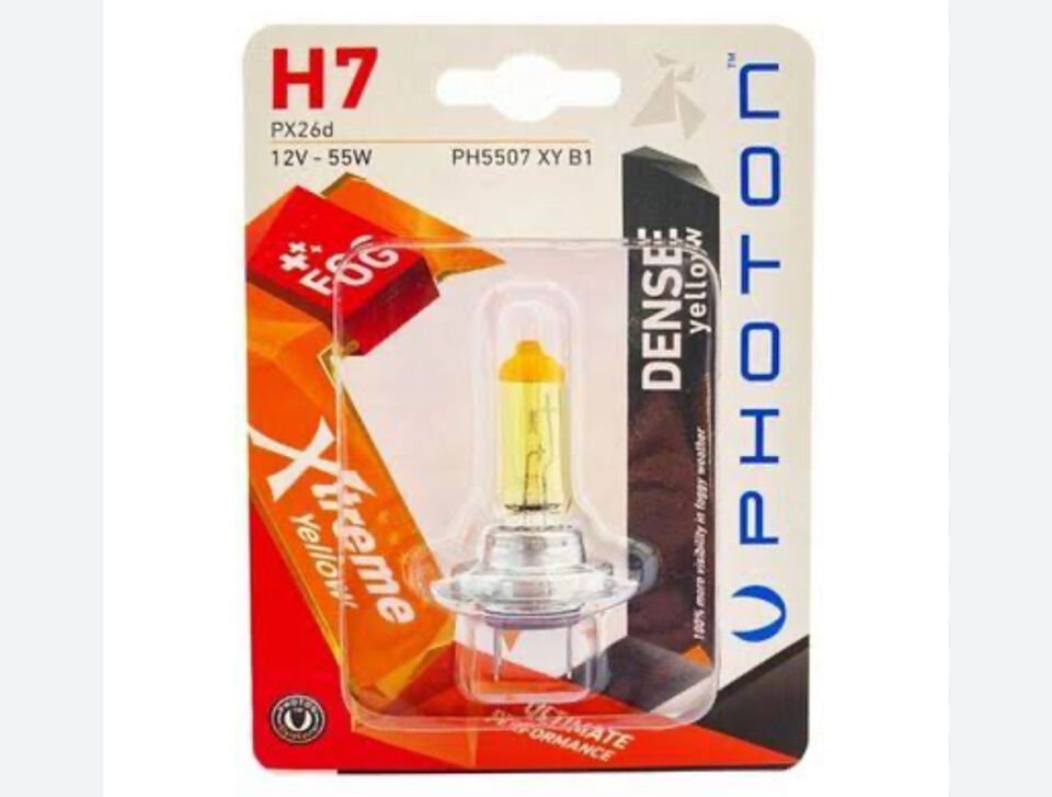 AMPUL H7 12 V SARI YELLOW PHOTON