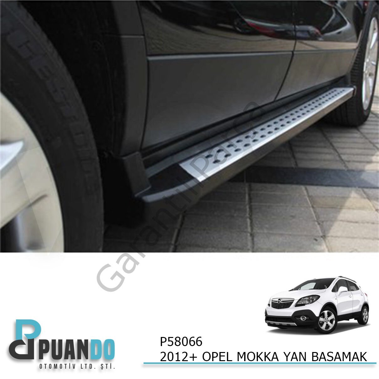 2012+ OPEL MOKKA YAN BASAMAK