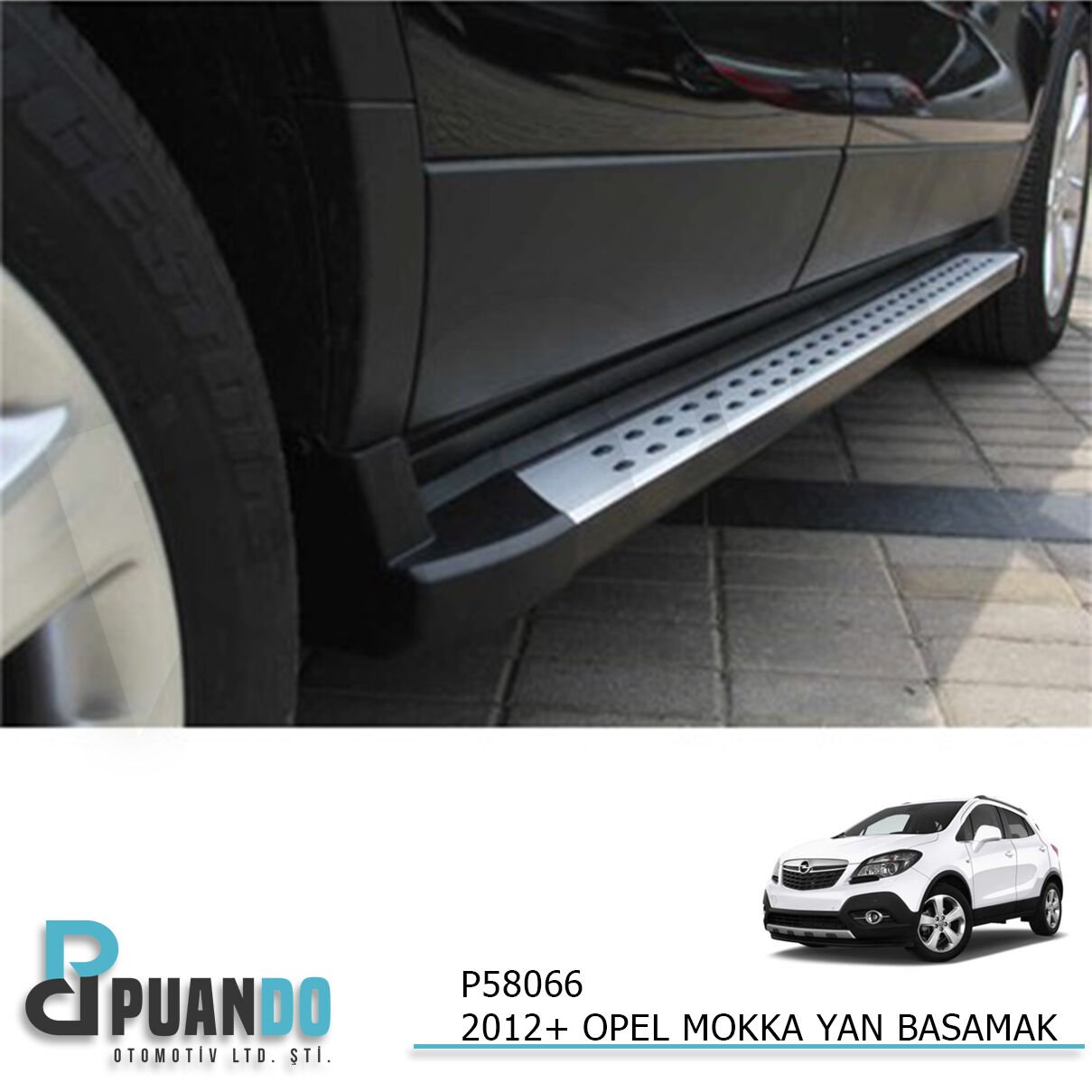 2012+ OPEL MOKKA YAN BASAMAK