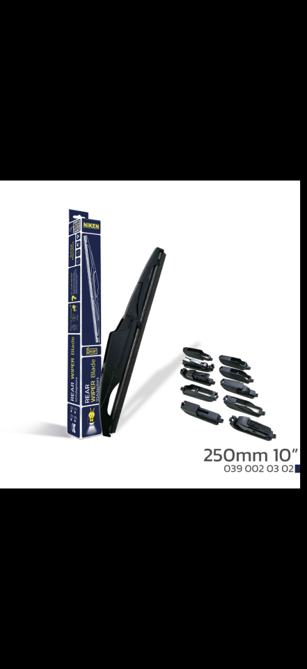 SİLECEK ARKA 10 APARATLI NIKEN 25 CM