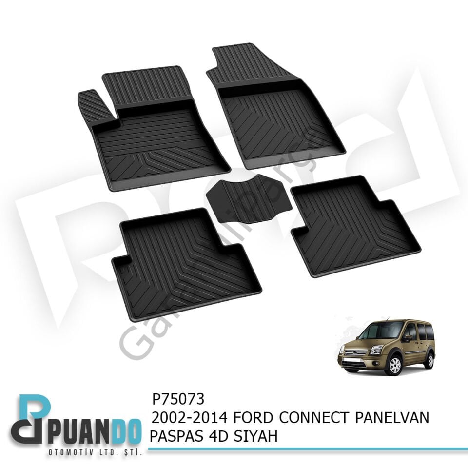 2002-2014 FORD CONNECT PANELVAN PASPAS 4D SIYAH