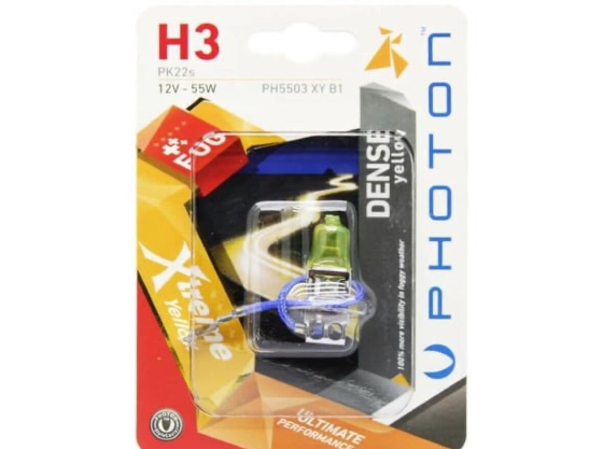 AMPUL H3 12 V SARI YELLOW PHOTON