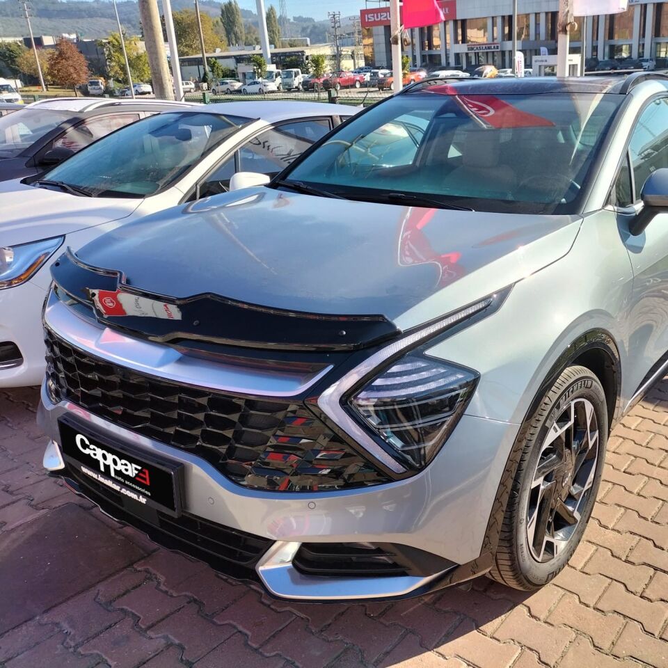 Kia Sportage 2021- Yılı ve Sonrası Uyumlu Kaput Rüzgarlığı 3mm