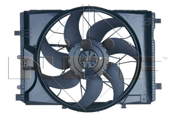 MERCEDES-BENZ W204-207-218-212 07- KLIMA FAN MOTORU A2045000393 NRF