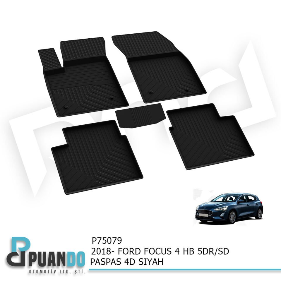 2018- FORD FOCUS 4 HB 5KP/SD PASPAS 4D SIYAH